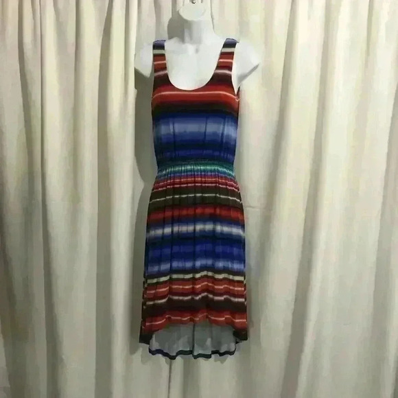Calvin Klein Petite Multicolored Striped Dress - Picture 3 of 6